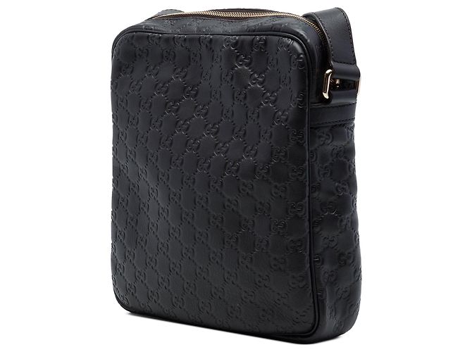 Borsa crossbody Gucci Guccissima nera Nero - vista 2