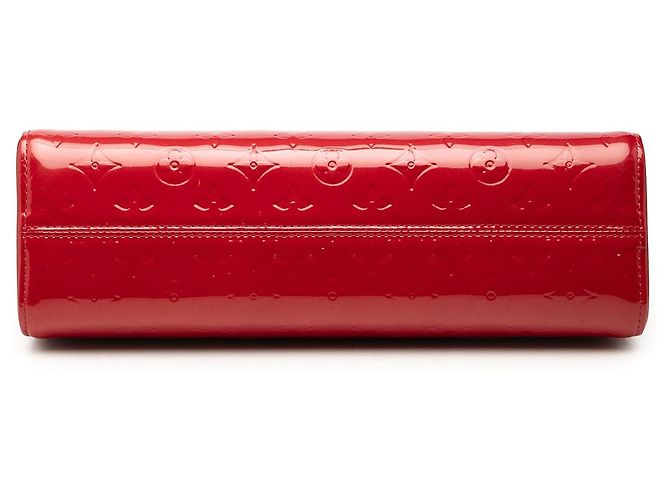 Borsa Satchel Louis Vuitton Monogram Vernis Roxbury Drive Rossa Rosso - vista 3