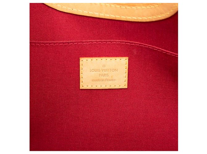 Borsa Satchel Louis Vuitton Monogram Vernis Roxbury Drive Rossa Rosso - vista 5