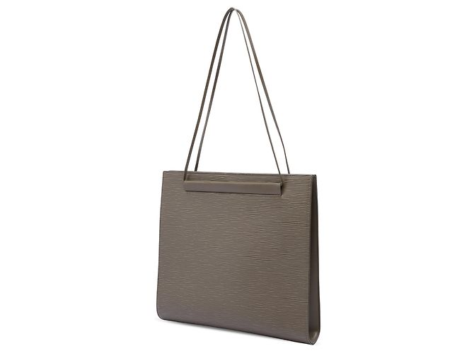 Borsa Tote Louis Vuitton Epi Saint Tropez Marrone - vista 2