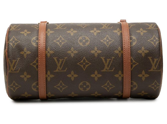 Borsa a mano Louis Vuitton Monogram Papillon 26 Marrone - vista 3