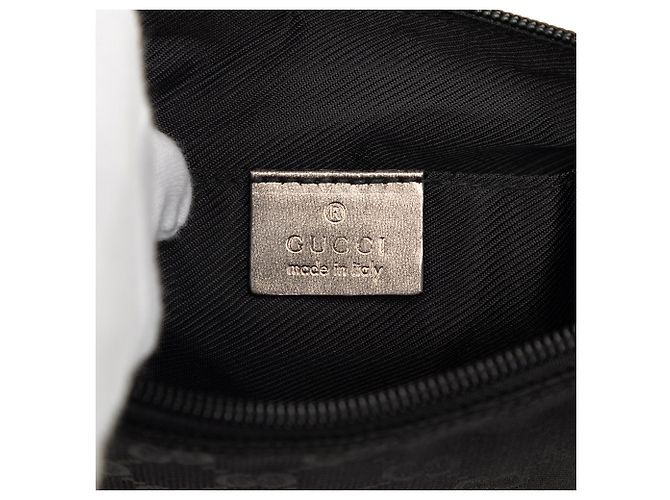 Gucci GG Canvas Schultertasche Schwarz - Ansicht 5