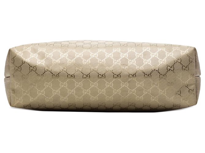 Tote Gucci Medium GG Stampata Oro D'oro - vista 3
