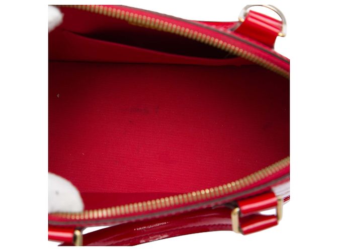 Louis Vuitton Monogram Vernis Alma BB Satchel Rot - Ansicht 4