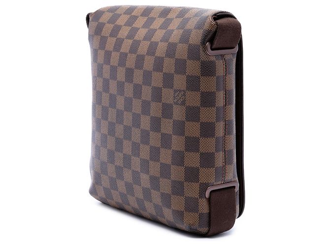 Borsa a tracolla Louis Vuitton Damier Ebene Brooklyn PM Marrone - vista 2
