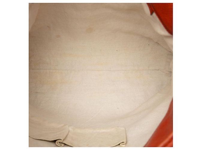 Bamboo Tote Gucci Large GG Canvas Laidback Crafty Beige - vista 4