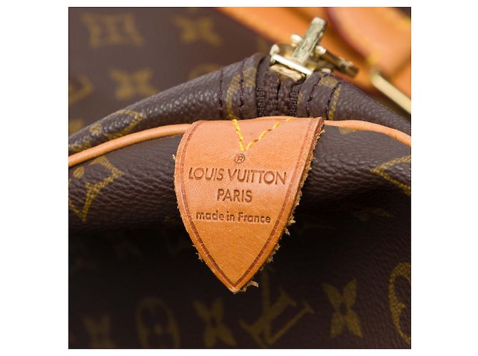 Mala de Viagem Louis Vuitton Monogram Keepall 55 Castanha Marrom - vista 5