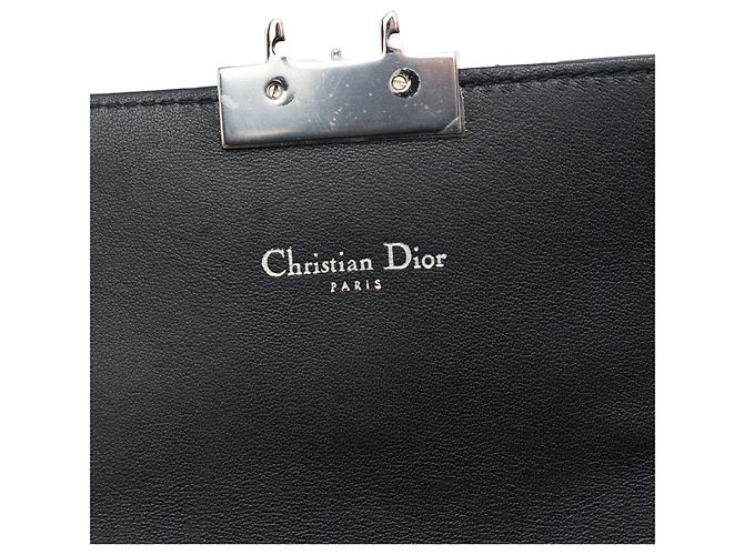 Autre Marque Borsa a tracolla Dior Mini Patent Cannage Miss Dior Pouch Nera Nero - vista 5