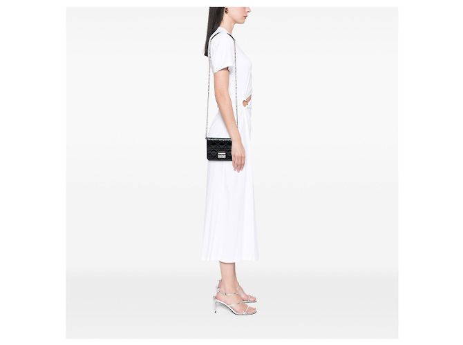 Autre Marque Borsa a tracolla Dior Mini Patent Cannage Miss Dior Pouch Nera Nero - vista 6