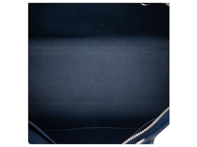 Bolsa Louis Vuitton Epi Brea MM azul - vista 4