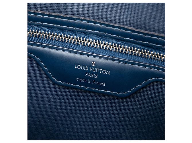 Bolsa Louis Vuitton Epi Brea MM azul - vista 5