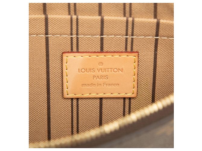 Louis Vuitton Monogram Neverfull MM Pouch Braun - Ansicht 5