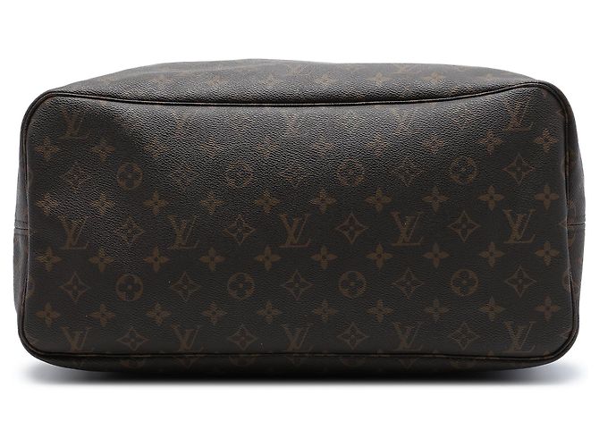 Sac cabas Louis Vuitton Monogram Neverfull GM Marron - vue 3