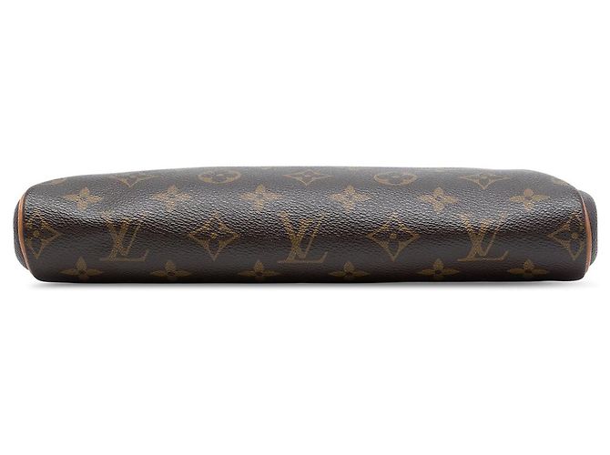Borsa Satchel Eva Monogram Louis Vuitton Marrone - vista 3