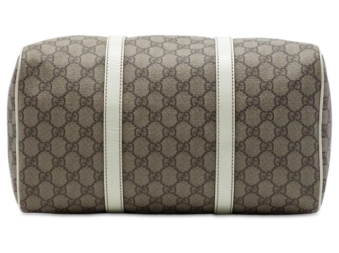 Borsa Boston Gucci Joy Medium GG Supreme Beige - vista 3