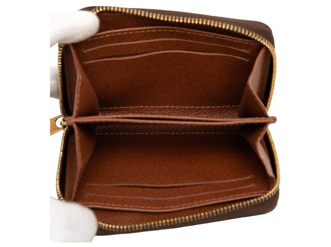 Monedero Zippy Monogram Louis Vuitton Marrón Castaño - vista 4