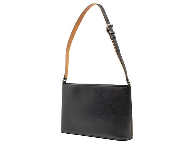 Borsa a tracolla Louis Vuitton Monogram Mat Alston Grigia Grigio - vista 2