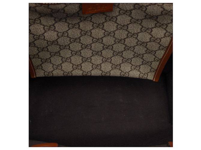 Tote Gucci GG Supreme Web Bege - vista 4