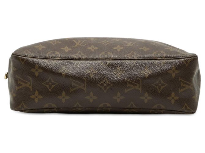 Borsa a pochette Louis Vuitton Monogram Trousse Toilette 28 Marrone - vista 3