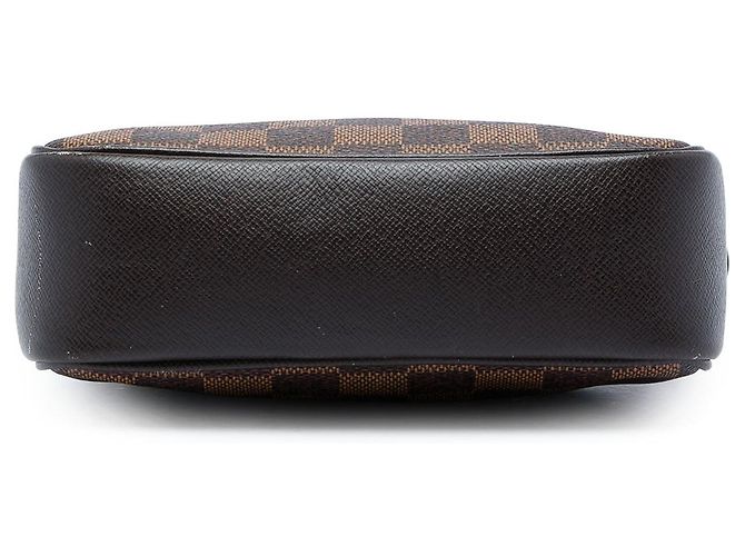Borsa a mano Louis Vuitton Damier Ebene Trousse Pochette Marrone - vista 3