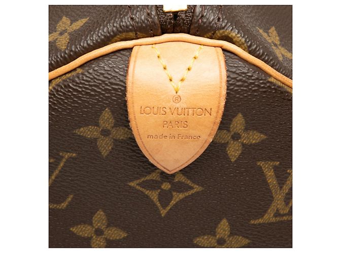 Borsa da viaggio Louis Vuitton Monogram Keepall 45 Marrone - vista 5