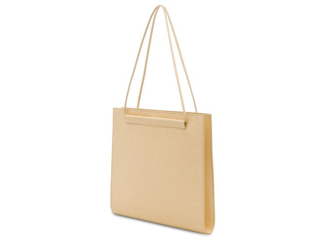 Bolso de hombro Louis Vuitton Epi Saint Tropez Beige - vista 2
