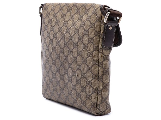 Borsa a tracolla Gucci GG Supreme Beige - vista 2