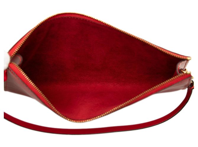 Louis Vuitton Epi Pochette Accessoires Schultertasche rot - Ansicht 4