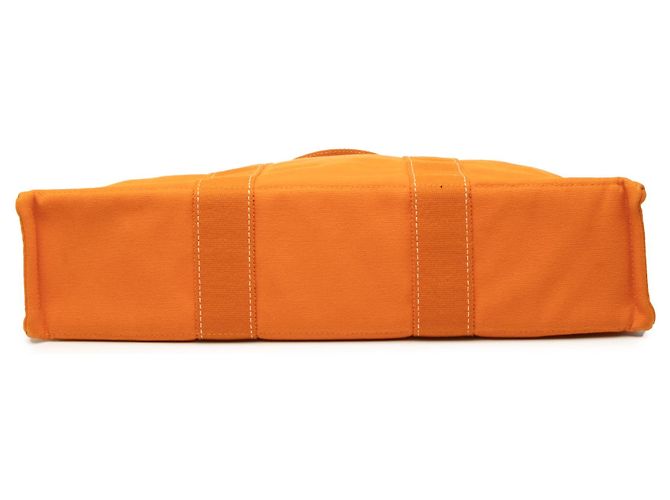 Borsa Tote Hermès Fourre Tout MM in tela Arancione - vista 3