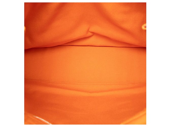 Borsa Tote Hermès Fourre Tout MM in tela Arancione - vista 4