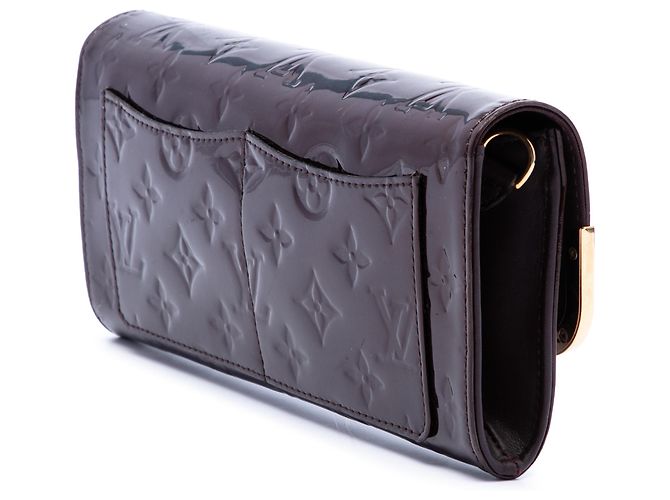 Borsa a tracolla Louis Vuitton Monogram Vernis Rossmore MM Purple Porpora - vista 2