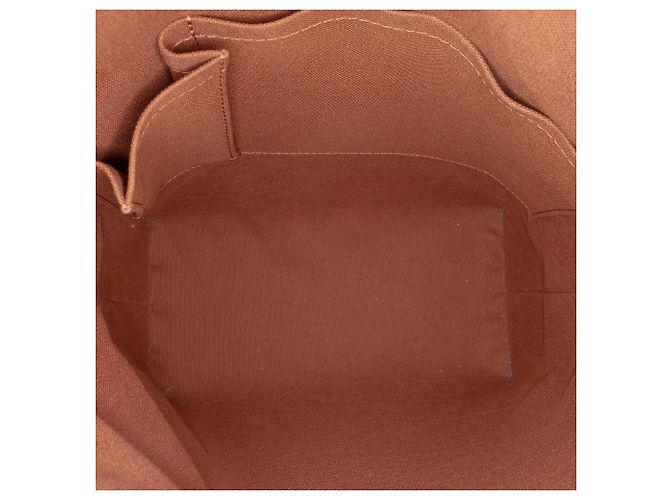 Bolsa Louis Vuitton Monogram Lockit PM Castanha Marrom - vista 4