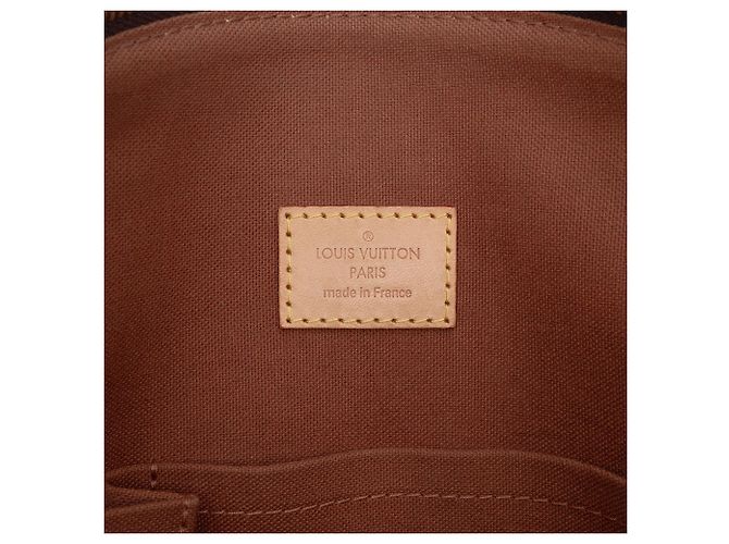 Bolsa Louis Vuitton Monogram Lockit PM Castanha Marrom - vista 5