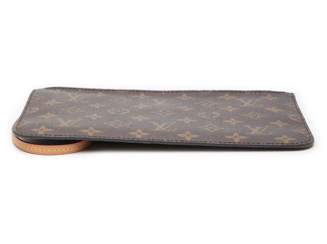 Louis Vuitton Monogram Neverfull MM Täschchen Braun - Ansicht 3