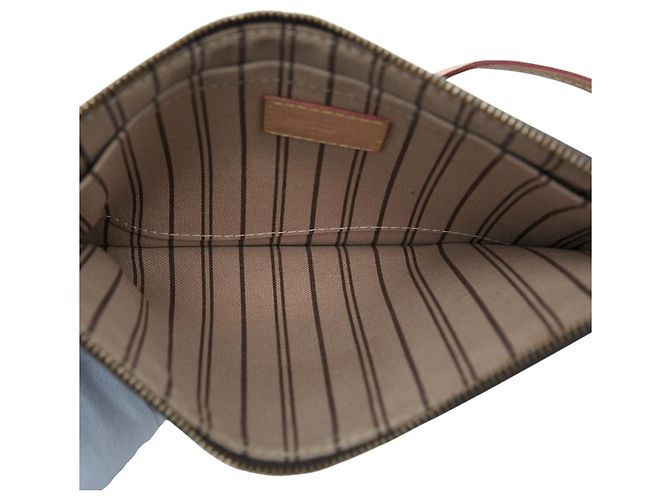Louis Vuitton Monogram Neverfull MM Täschchen Braun - Ansicht 4