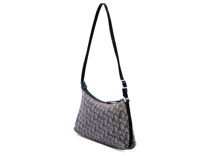 Autre Marque Borsa a tracolla Diorissimo Trotter Canvas blu Dior - vista 2