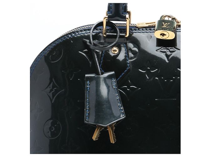 Bolso Louis Vuitton Monogram Vernis Alma PM Verde - vista 6
