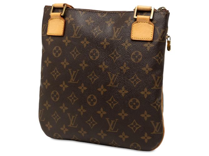 Sac bandoulière Louis Vuitton Monogram Bosphore Pochette Marron - vue 2