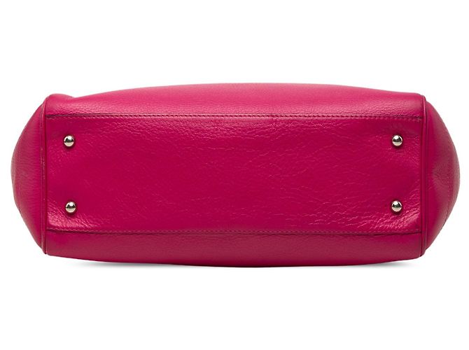 LOEWE Heritage Tote aus Leder in Rosa Pink - Ansicht 3