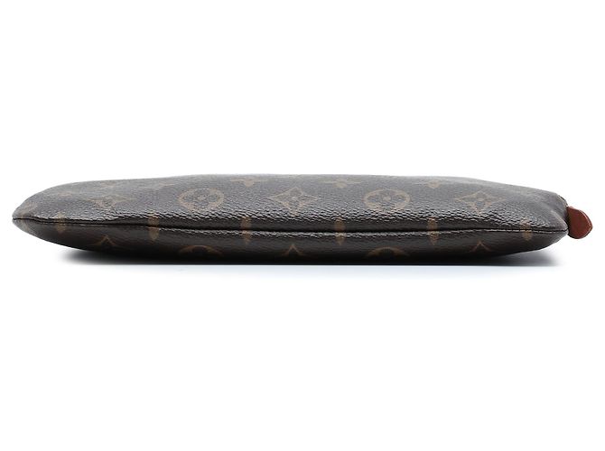 Borsa a Clutch Louis Vuitton Monogram Etui Voyageur PM Marrone - vista 3