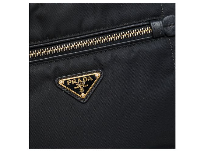 Bolso Tote Prada Tessuto Negro - vista 5
