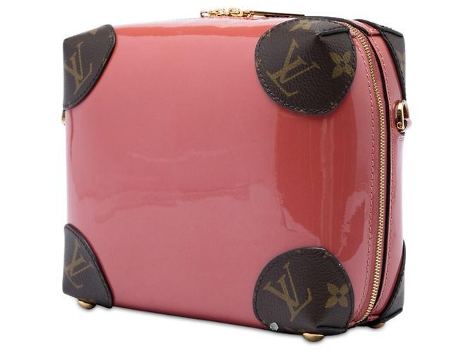 Borsa a tracolla Louis Vuitton Vernis Miroir Venice Rosa - vista 2
