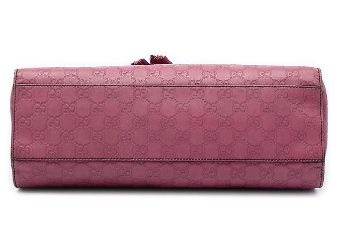 Borsa a tracolla Gucci Emily Large Guccissima Rosa - vista 3