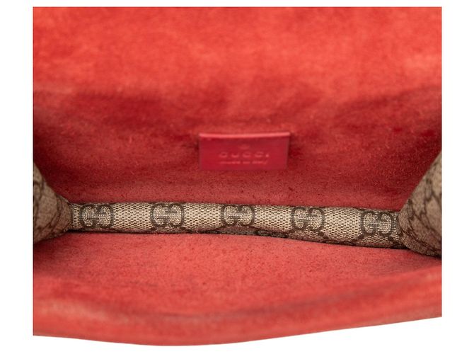 Borsa a tracolla Gucci Dionysus Small GG Supreme Beige - vista 4