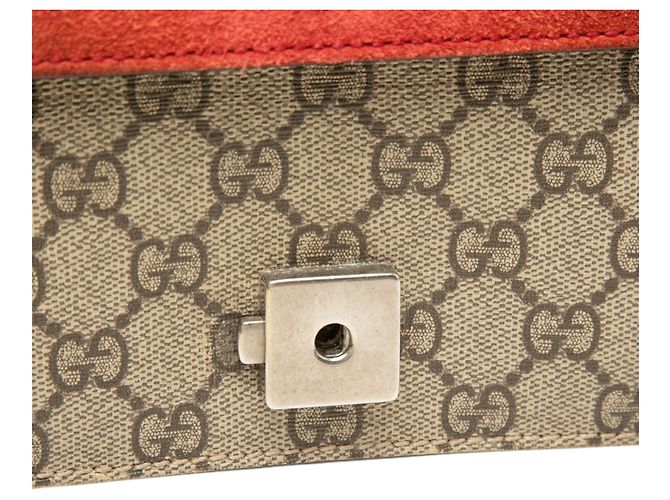 Borsa a tracolla Gucci Dionysus Small GG Supreme Beige - vista 6