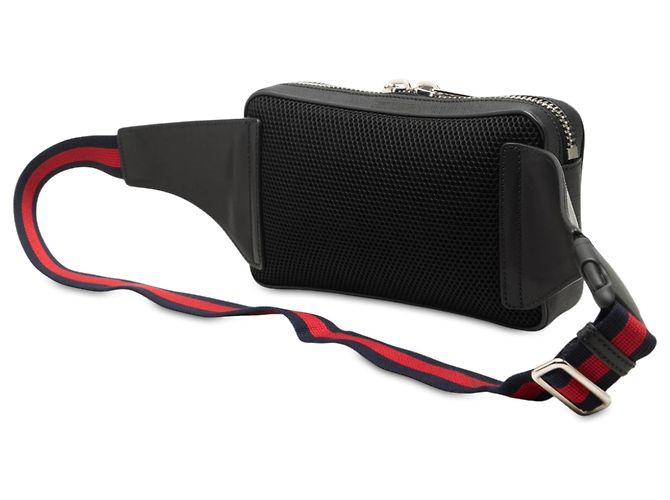 Borsa cintura Gucci GG Supreme Web nera Nero - vista 2