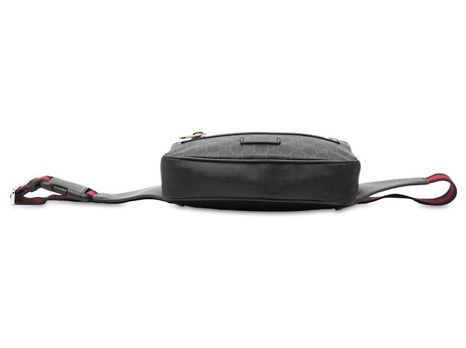 Borsa cintura Gucci GG Supreme Web nera Nero - vista 3