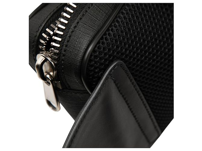Borsa cintura Gucci GG Supreme Web nera Nero - vista 6