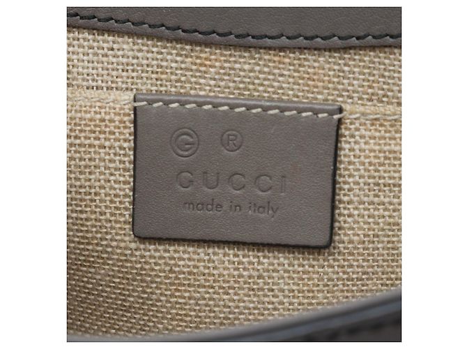 Bandolera Gucci Mini Microguccissima Emily Gris - vista 5
