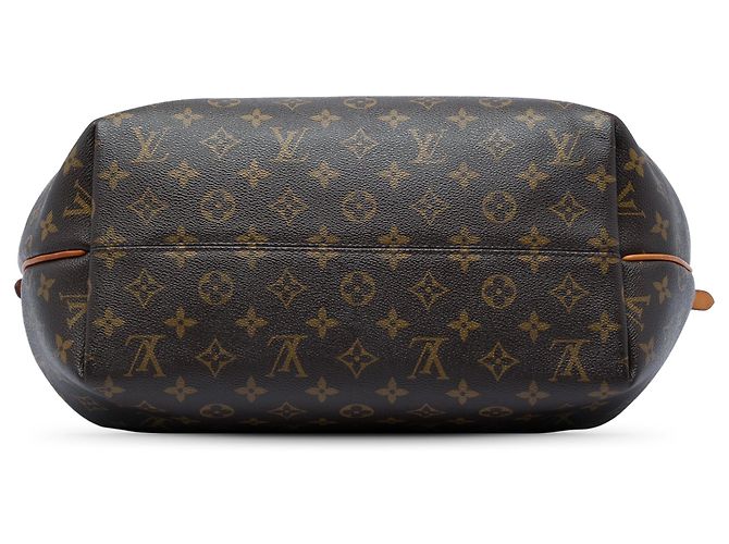 Borsa Satchel Louis Vuitton Monogram Turenne GM Marrone - vista 3